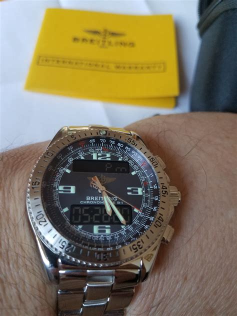 breitling b1 blijft knipperen|breitling watch b1 backlight problems.